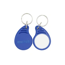 100 pcs EM 4100/4102 Keychains 125Khz RFID Proximity ID Card /Tags /Keyfobs