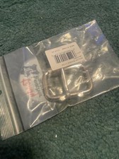 Roller Buckle Nickel 1-1/2" Single Prong 1518-02 by Tandy Leather