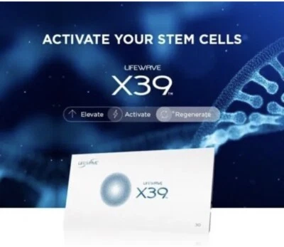 LIFE WAVE X39 LifeWave Stem Cells Activation Patches For Optimal Health 7 Patches