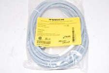 NEW TURCK RKV 4.4T-3-RSV 4.4T M12 eurofast Cordset Straight, Female connector 