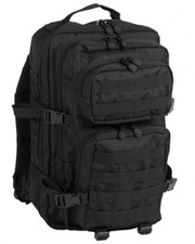 US ASSAULT Outdoor DAYPACK LARGE Military PACK zaino nero