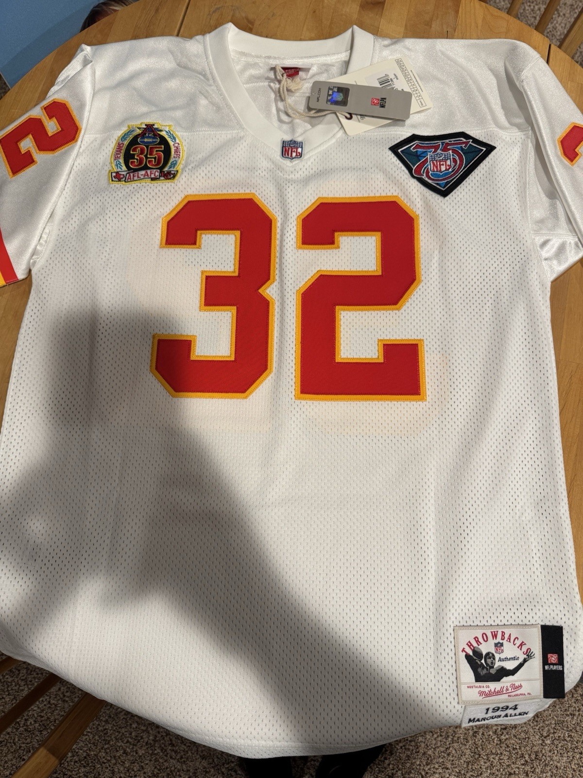 Marcus Allen Autographed Signed Kansas City Chiefs Jersey Fanatics Authentic 
