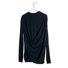 Moncler Rick Owens Draped Cashmere Sweater Small