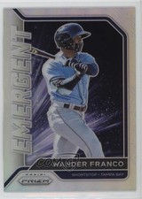 2021 Panini Prizm Emergent Silver Prizm Wander Franco #EM1 0c4