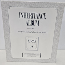 Inheritance Album Stone Editions Blank Archival Photos, Scrapbook, Art Book NEW