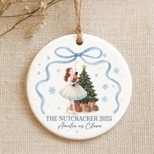 Personalized The Nutcracker Ballet Dancer Keepsake Ornament,Nutcracker Clara