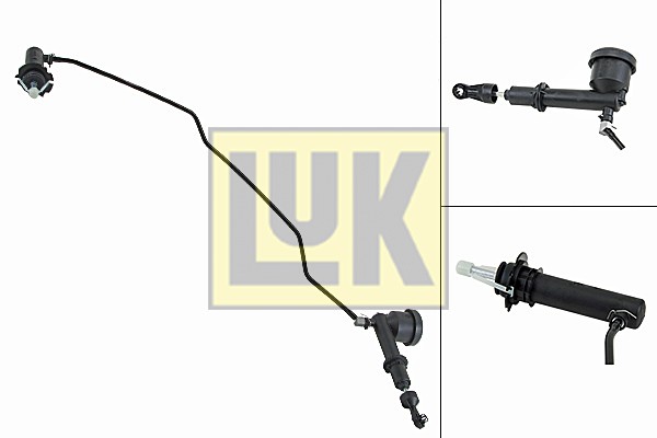 1X LuK 513 0077 10 Geber-/Nehmerzylindersatz Kupplung FüR Land Rover-image