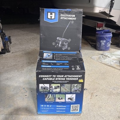 HART Heavy Duty Cultivator Attachment Fits Most Gas & Cordless Trimmers