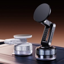 Secure Car Phone Holder Rack Bracket with Vacuum Suction for Windshield