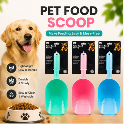 1 Pc of 16oz Plastic Scoop for Ice Dog, Cat, Pet Food, Dry goods, & Candy