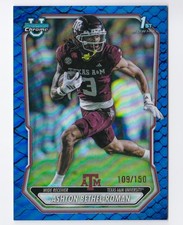 2026 Bowman Chrome U Ashton Bethel-Roman 1st Blue Reptilian /150 BCP-157