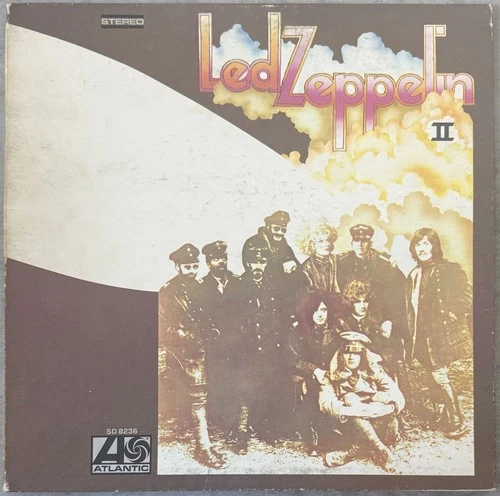 Led Zeppelin II - 1969 first US press VG/VG used vinyl, original inner