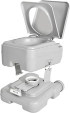 Portable 3.2 Gallon Toilet for Camping, RV, Boating  Hiking - Anti-Leak Design