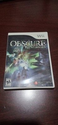 Obscure The Aftermath Wii Tested Complete CIB Case Manual Rare Horror