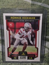 2023 PANINI SCORE RONNIE HICKMAN BASE ROOKIE FOOTBALL CARD BROWNS OHIO STATE NFL