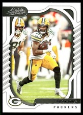 Aaron Jones 2022 Panini Absolute #66 Packers NFL READ FREE SHIPPING AutographDen