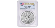 PRESALE 2026 $1 1-oz Silver Eagle PCGS MS69 First Strikes