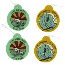 Eco Air Freshener for Car  Hanging Car Freshener Made with Recycled 4 Pack