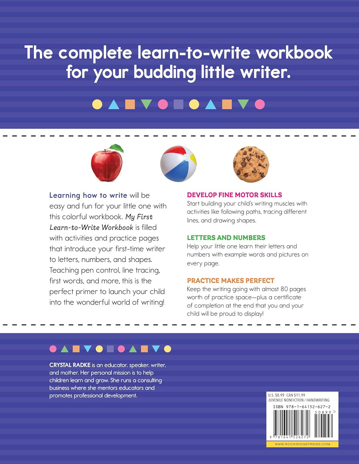 My First Learn-To-Write Workbook: Practice for Kids with Pen Control, Line Traci