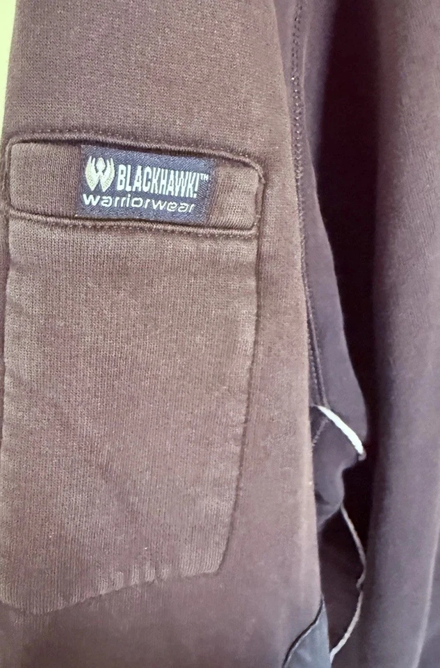Blackhawk Warrior Wear 1/2 Zip Jacket Men’s XXL Black Tactical Pullover - Image 2 of 4