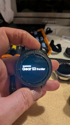Samsung Gear S3 (Watch) 46mm Stainless Steel Case w/ Silicone Band /Charge
