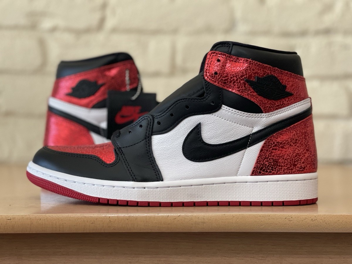 Nike Air Jordan 1 Retro High OG Red Black White FD2596-602 Women