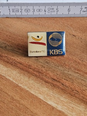 KBS Barcelona 1992 - Pin - Anstecker - Werbung (6) 