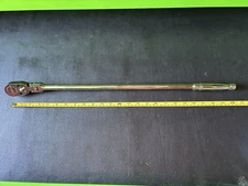 snap-on tools 1/2" drive flex head ratchet extra long handle SLF80A