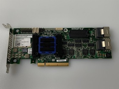 Adaptec ASR-6805 8-Port 6G SAS 512MB Cache 8-Lane PCIe RAID Controller Card