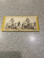 Stereoview The war For The Union War Views #2413 Soldiers Of Company G NY E &H T