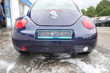 VW New Beetle 9C Stoßstange hinten Stoßfänger blau LG5T Heckstoßfänger