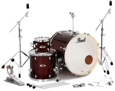 Pearl Export EXX 3-piece Add-on Pack with Hardware - Burgundy