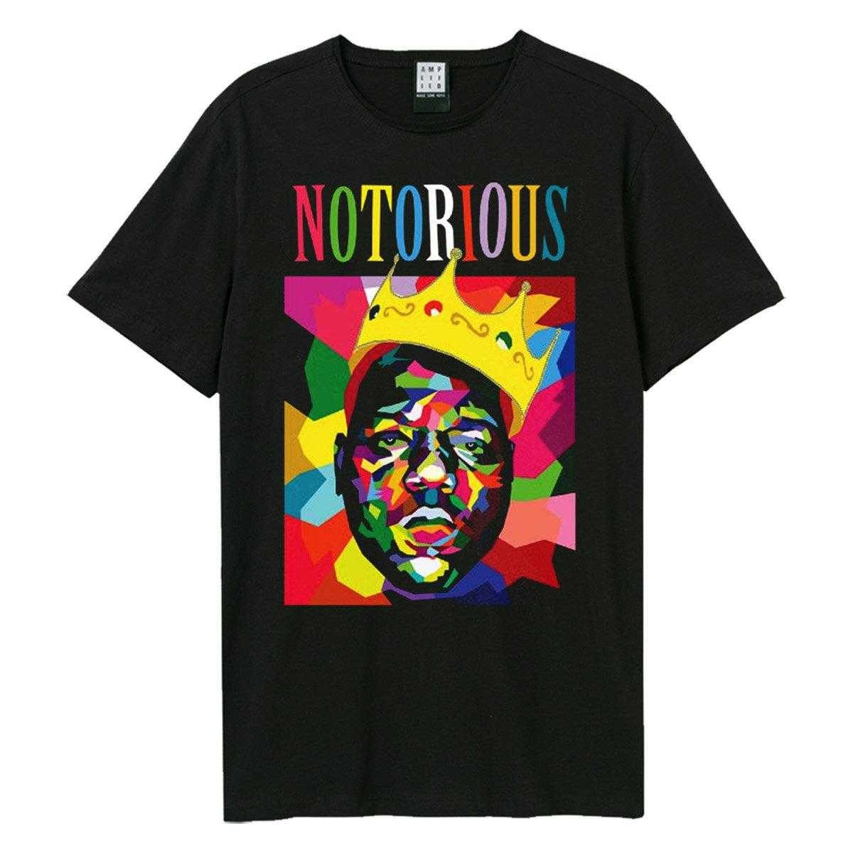 Amplified Camiseta Geo Crown Notorious Big para Adultos Unisex (GD3679)