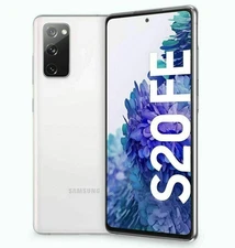 Samsung Galaxy S20 FE 5G SM-G781U1/DS Dual SIM 128GB GSM Unlocked Cloud White