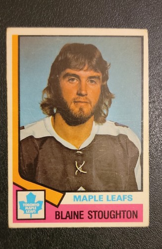 Blaine Stoughton #348 1974 O-Pee-Chee card
