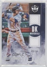 2018 Panini Diamond Kings DK Materials Holo Silver 49/99 Kyle Farmer #DKM-KF 1h1