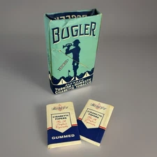 Vintage Bugler Blended Turkish Domestic Cigarette Tobacco Paper Container EMPTY