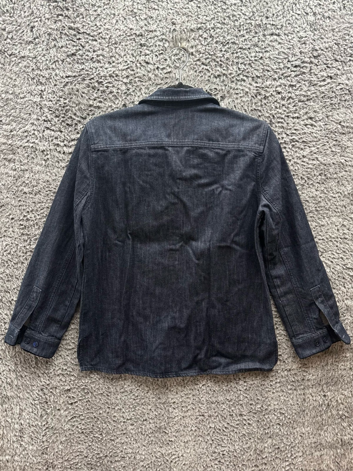 Marni  Collared Buttoned Denim Chore Jacket Dark … - image 2