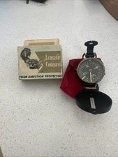 Rothco Lensatic Compass Metal Luminous Dial #399 Original Box