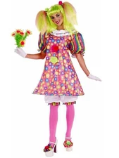 CircusSweeties Tickles the Clown Dress Costume Kids Girl Halloween Carnival 80s
