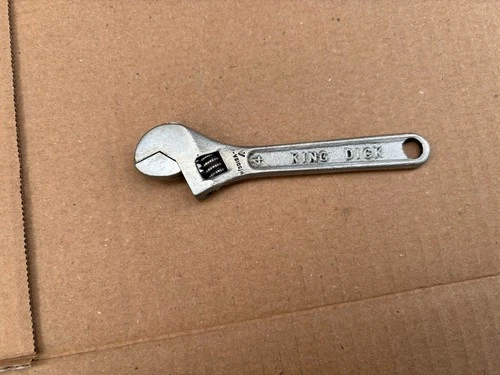 King Dick 4” Adjustable Spanner Wrench, No H/3012A, Military British Made,