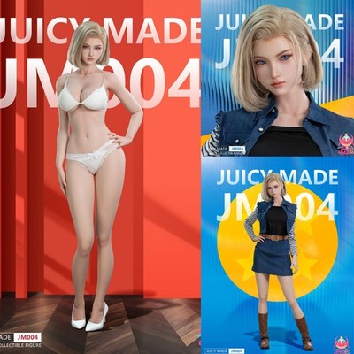Juicy Made Studio Android 18 Dragon Ball 1/1 Lifesize Silicone Rooted Hair Ver.