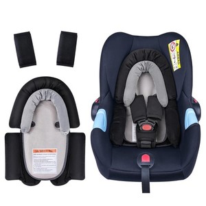 3-in-1 Extra Soft Baby Body Support & Strap Covers for Car Seats & Strollers