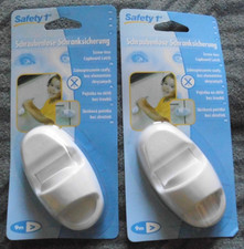 2 x Safety ist Schraubenlose /Schranksicherung
