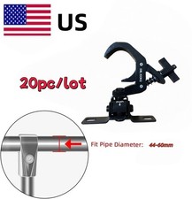 20pc/44-60mm clamp foldable hook 360 rotation clamp light hook for stage light