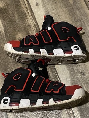 Size 10.5 - Nike Air More Uptempo '96 Red Toe 2022