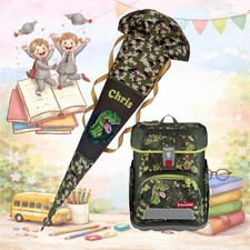 Schultüte Dino Camouflage Stoff passend zu Step by Step Dino Torex