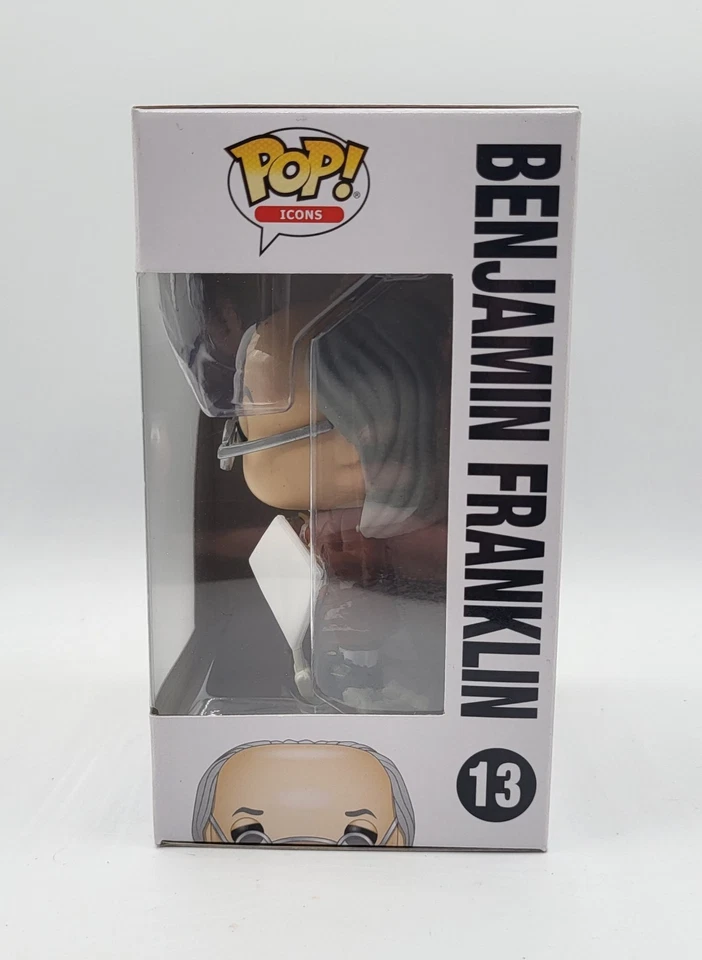 Funko Pop! Iconos - Historia Americana - Benjamin Franklin # 13 NUEVO Foto 2 de 4