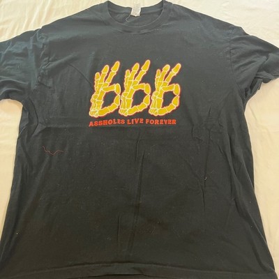 Volbeat Let's Boogie! Mens 3 x OK Hands Live Forever T-Shirt Black 2XL