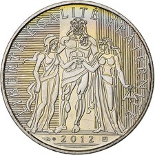 [#1308952] France, 10 Euro, Hercule, 2012, Pessac, Silver, MS